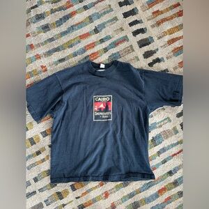 J Peterman Vintage Cairo Shepheard’s Hotel Graphic T-Shirt